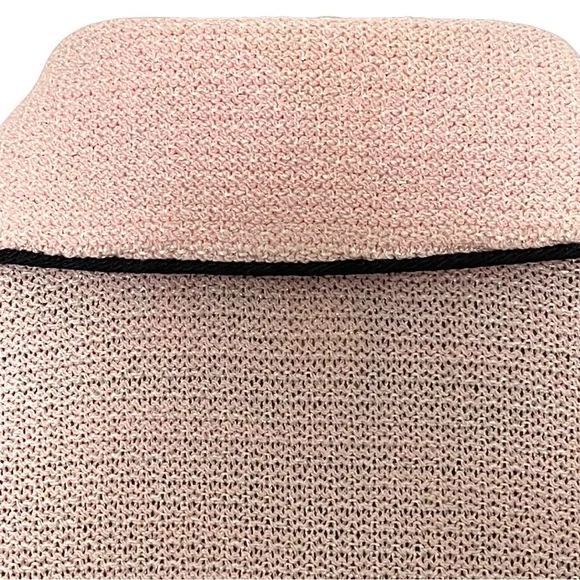 Two-Piece St. John Suit - Pale Pink and Black Jacket PLUS Black Skirt - Size 4 - Picture 16 of 16